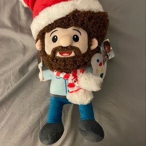 Bob Ross Christmas Edition Plushie
